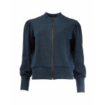 NED  Marylou Plain LS Jacquard Knit Insignia Blue